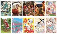 「台湾漫画雑貨屋」で展示される描き下ろしイラスト。