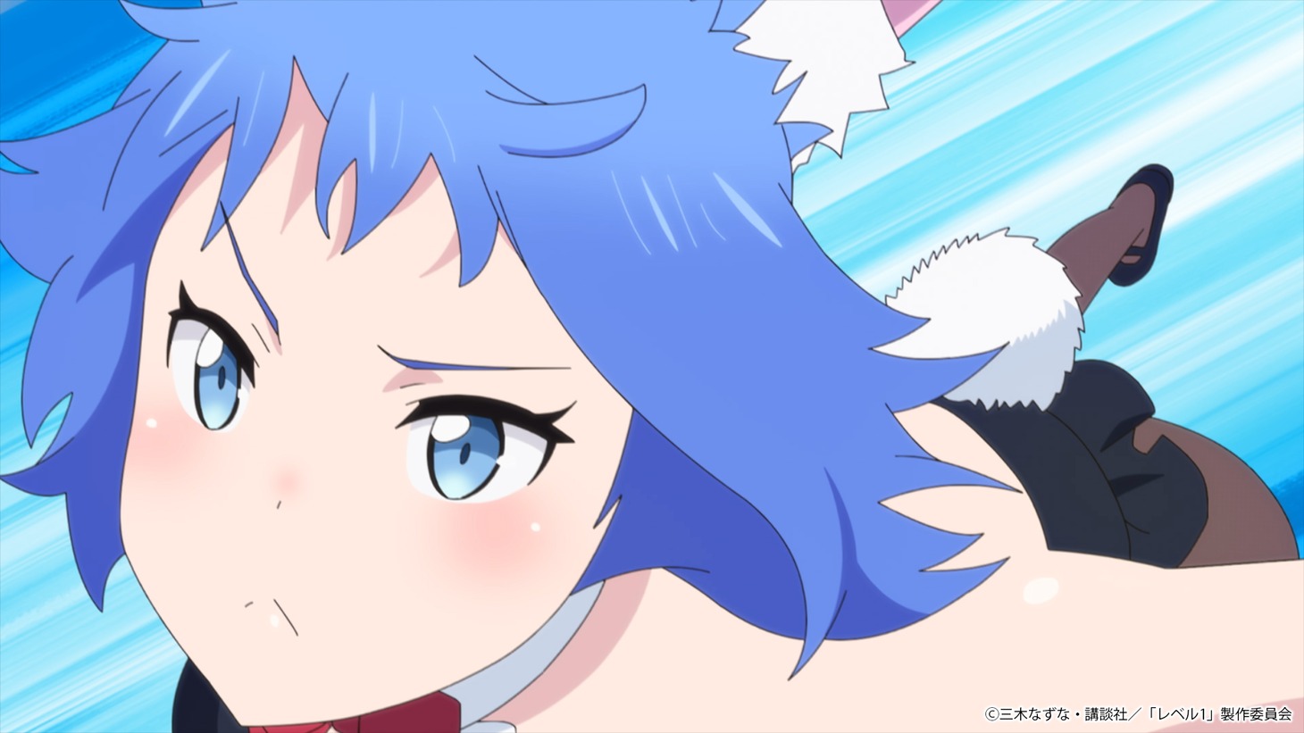 アニメ「レベル1だけどユニークスキルで最強です」オープニング映像より。