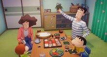 劇場アニメ「しん次元！クレヨンしんちゃんTHE MOVIE 超能力大決戦 ～とべとべ手巻き寿司～」より。 (c)臼井儀人／しん次元クレヨンしんちゃん製作委員会