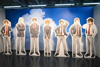 「キャラクタースタンディスポット」コーナーの様子。