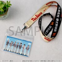 「おおきく振りかぶって原画展」限定グッズ引換券で手に入るネックストラップ。