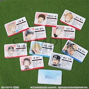 「おおきく振りかぶって原画展」入場特典のプロフィールカード。