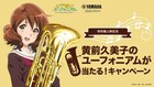 響け！ユーフォニアム×ヤマハのキャンペーン、久美子のユーフォニアムが1人に当たる