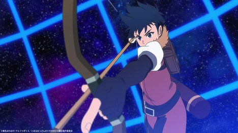 TVアニメ「とあるおっさんのVRMMO活動記」PV第2弾より。 (c)椎名ほわほわ・アルファポリス/とあるおっさんのVRMMO活動記製作委員会