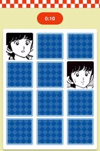 「あだち充キャラクター神経衰弱」のイメージ画像。