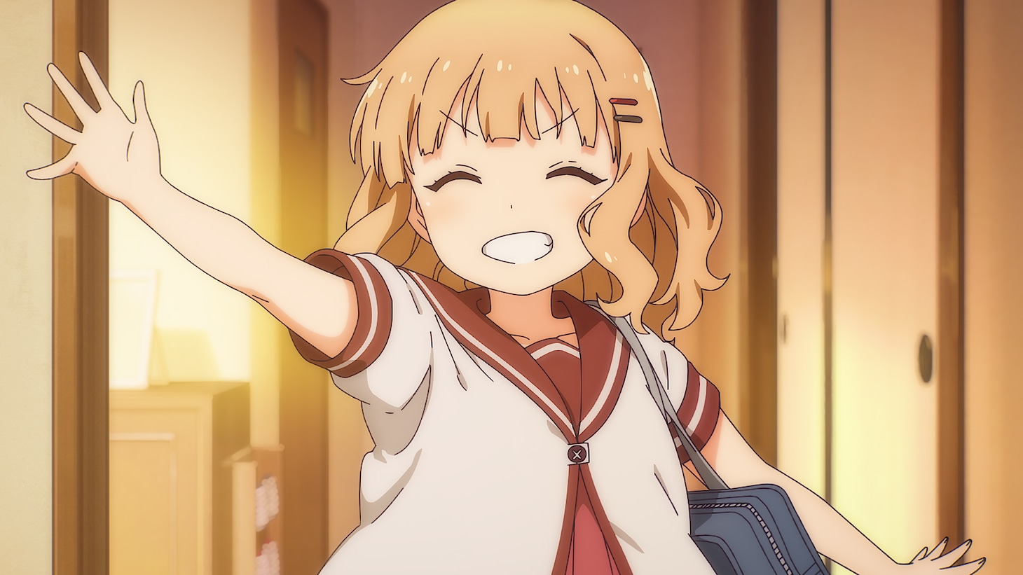 アニメ映画「大室家 dear sisters」特報より。(c)なもり・一迅社／「大室家」製作委員会