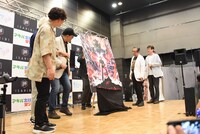 TVアニメ「グレンダイザーU」ティザービジュアルお披露目の瞬間。