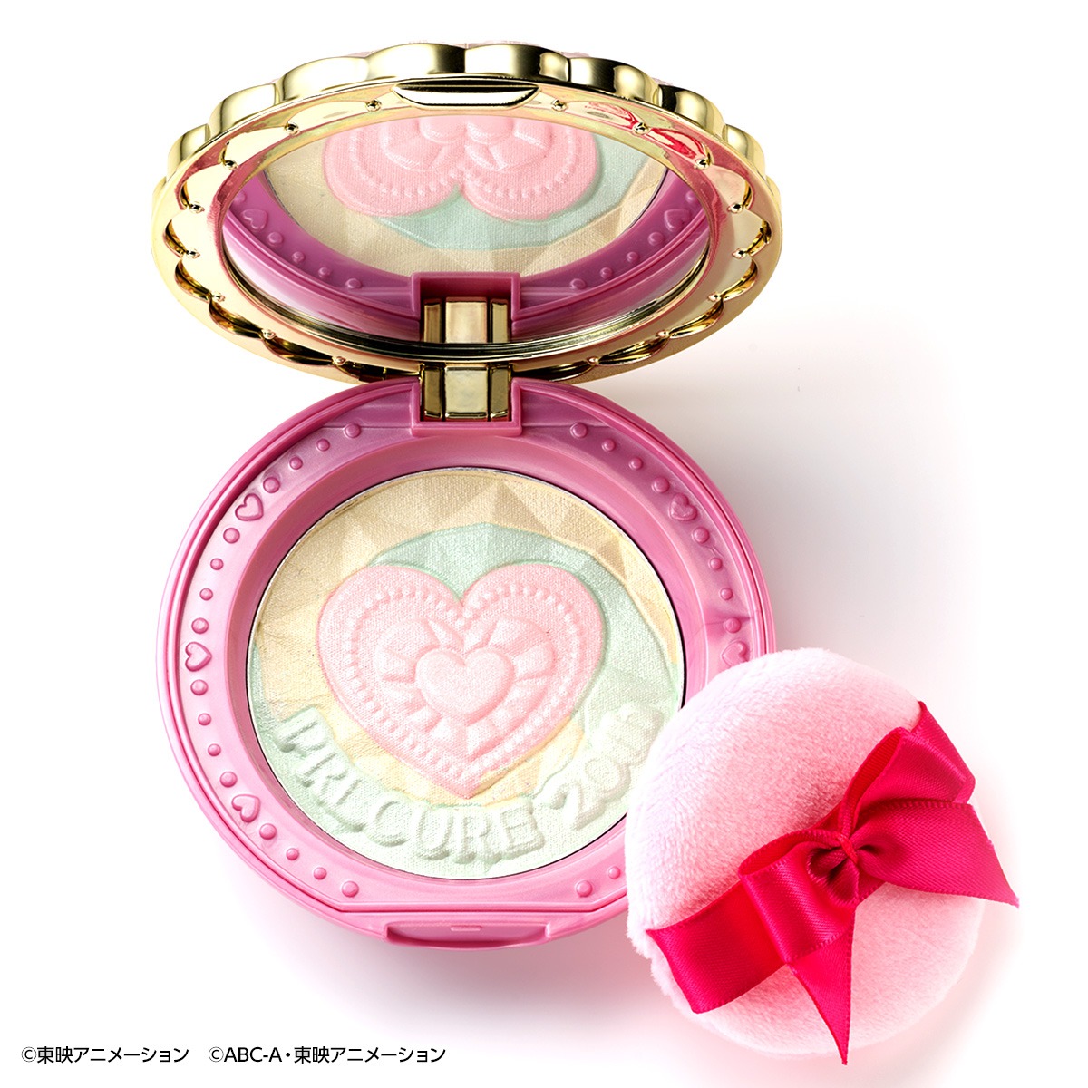 「プリキュア 20th Anniversary プレストパウダーコンパクト」