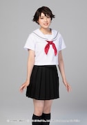 杉尾優香扮する佐原みよこ。