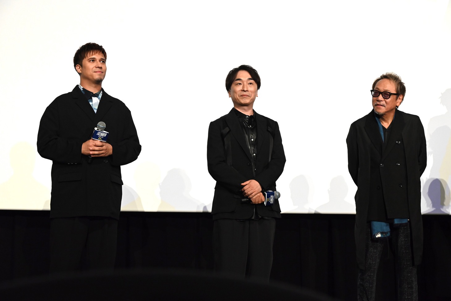 左から木村昴、関智一、堀内賢雄。