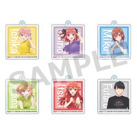 「五等分の花嫁 SPECIAL EVENT 2023 in 横浜アリーナ」Blu-rayとDVDの楽天ブックスの特典・アクリルキーホルダー6種セット（各50mm）