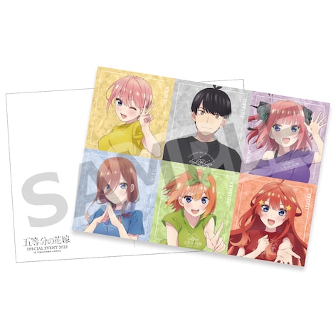 「五等分の花嫁 SPECIAL EVENT 2023 in 横浜アリーナ」Blu-rayとDVDの早期購入特典。
