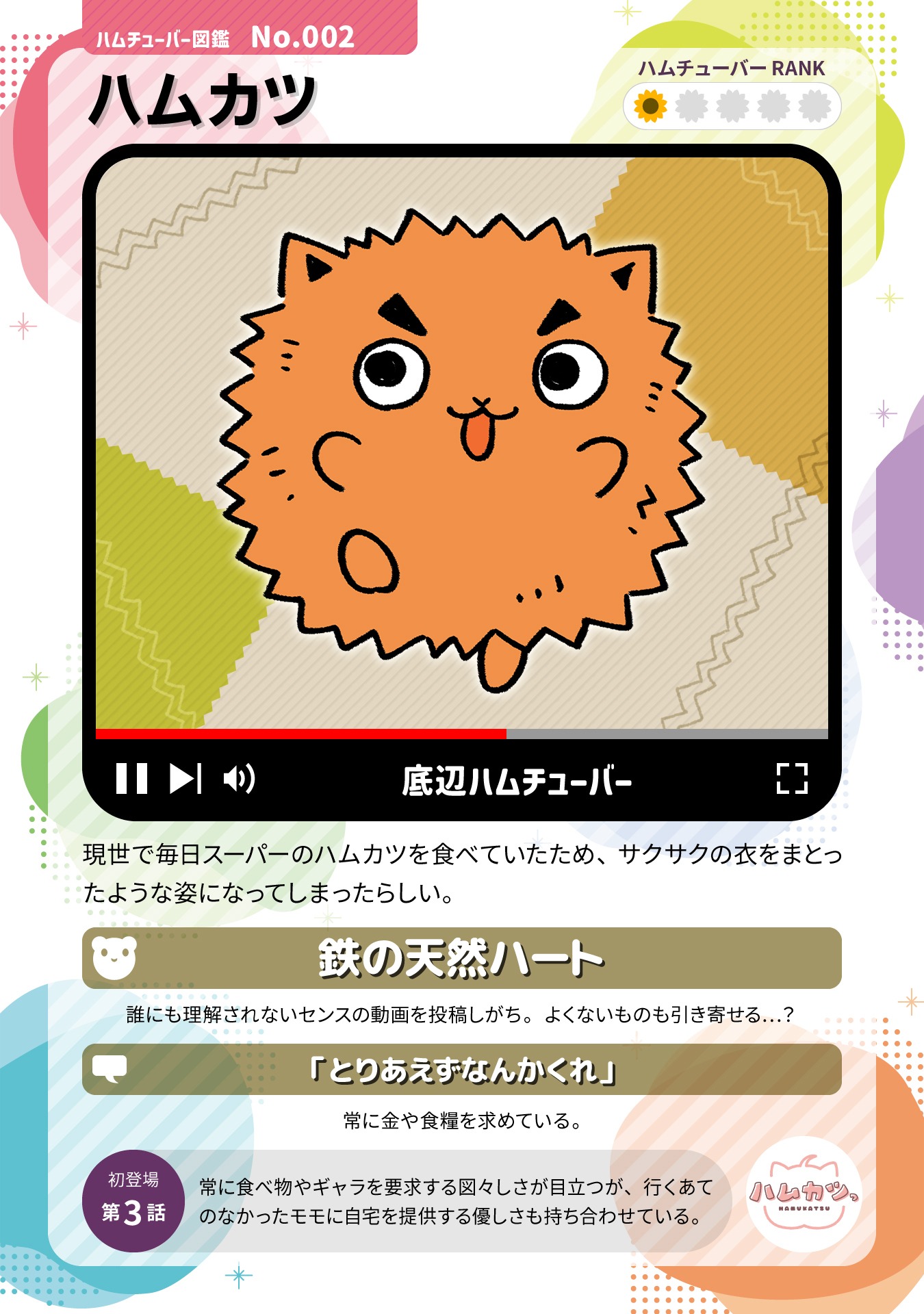 「ハムカツっ」1巻より。(c)TMSLab/花葉田しい
