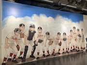 「集合写真フォトスポット」コーナーの様子。