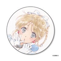 3会場を回ってスタンプを集めるともらえる57mm缶バッジ。