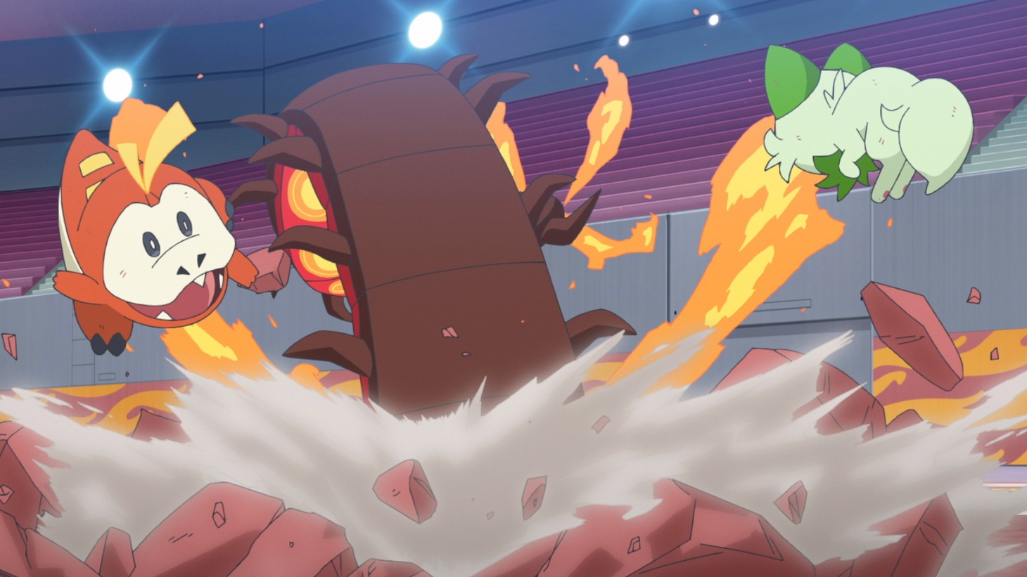 TVアニメ「ポケットモンスター」最新映像より。(c)Nintendo・Creatures・GAME FREAK・TV Tokyo・ShoPro・JR Kikaku (c)Pokémon