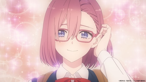TVアニメ「2.5次元の誘惑」第1弾PVより。(c)橋本悠／集英社・リリサ製作委員会