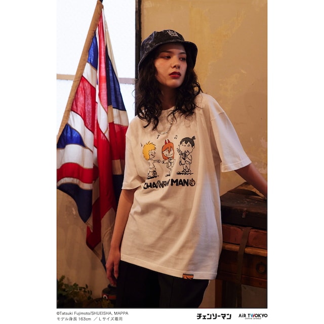 TVアニメ「チェンソーマン」イラストTシャツ