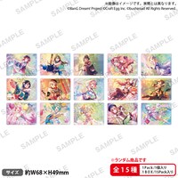 「バンドリ！ ガールズバンドパーティ！」の新規イラストを使用したトレーディングアクリルブロック。