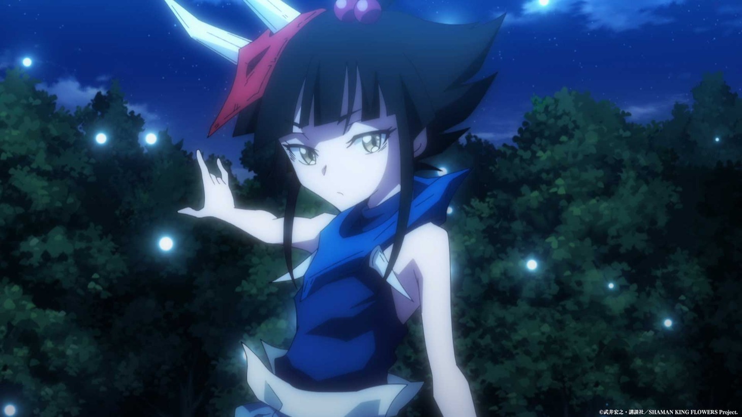 アニメ「SHAMAN KING FLOWERS」第1弾PVより。