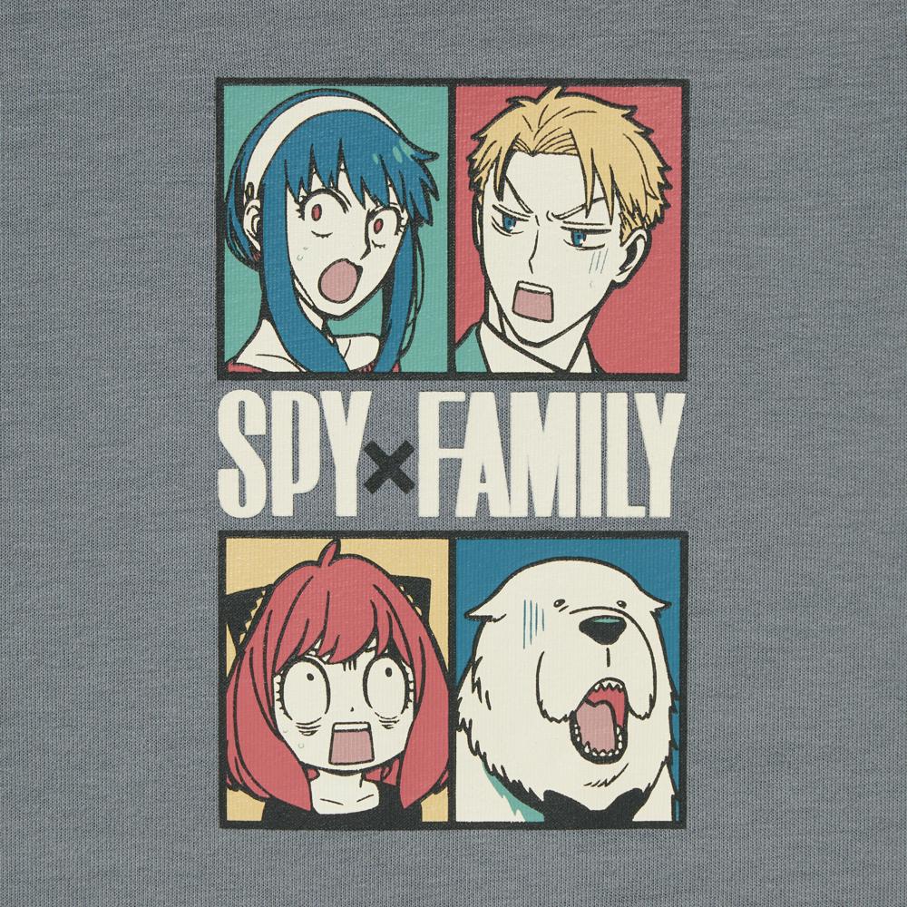 「KIDS SPY×FAMILY エアリズムウルトラストレッチセット フォージャー家（長袖）」デザイン