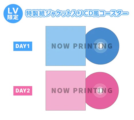 ライブビューイング会場限定入場者プレゼントのイメージ。