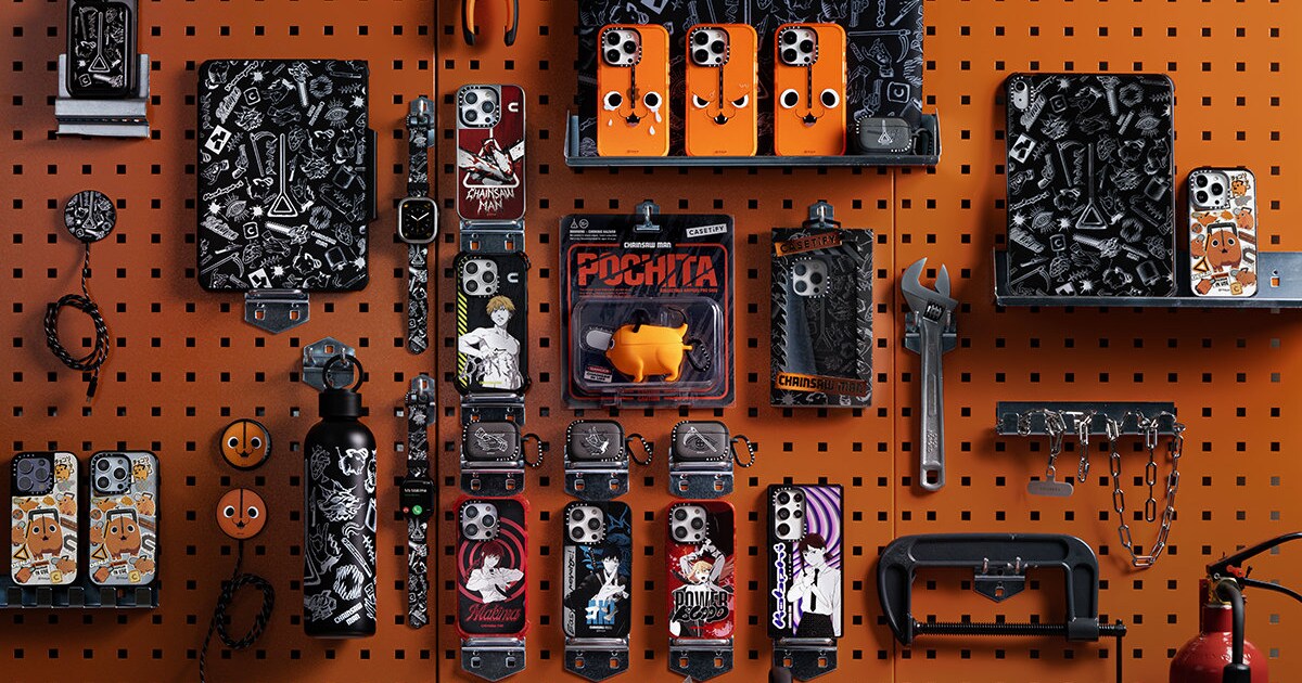 チェンソーマン×CASETiFY、デンジらのスマホケースやポチタのAirPods 