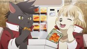 TVアニメ「自動販売機に生まれ変わった俺は迷宮を彷徨う」第7話より。