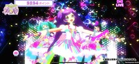 スマートフォン向けアプリ「アイドルランドプリパラ」プレイ画面のイメージ。