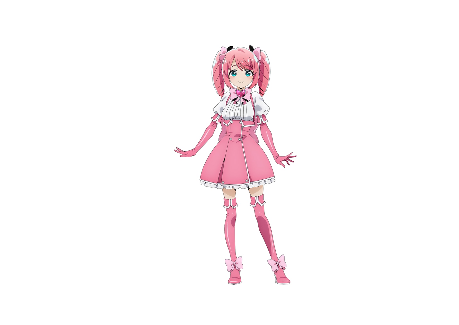 マジアマゼンタのキャラクタービジュアル。