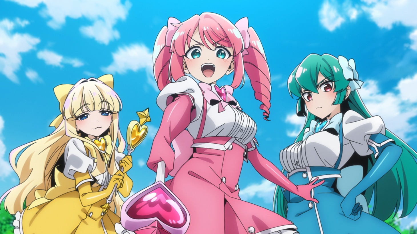 TVアニメ「魔法少女にあこがれて」ティザーPVより。