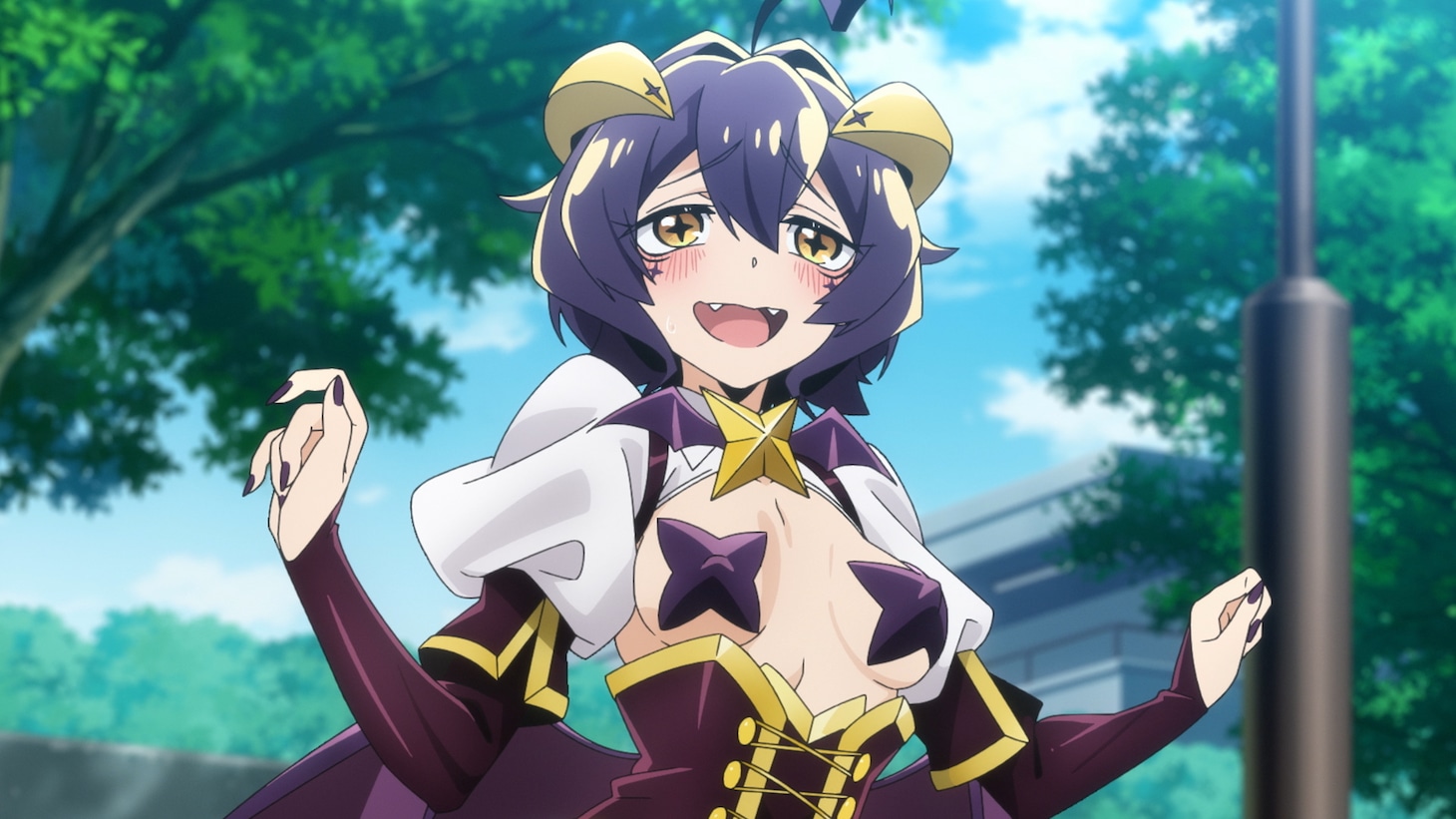 TVアニメ「魔法少女にあこがれて」ティザーPVより。