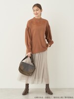 「夏目友人帳 ニャンコ先生ショルダーバッグ」使用イメージ。