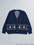 「夏目友人帳 ニャンコ先生ニットカーディガン」