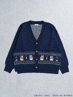 「夏目友人帳 ニャンコ先生ニットカーディガン」