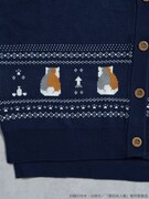 「夏目友人帳 ニャンコ先生ニットカーディガン」