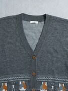 「夏目友人帳 ニャンコ先生ニットカーディガン」