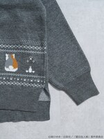 「夏目友人帳 ニャンコ先生ニットカーディガン」