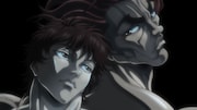 アニメ「『範馬刃牙』第2期」の「地上最強の親子喧嘩編」ノンクレジットエンディング映像より。 (c)板垣恵介(秋田書店)/範馬刃牙製作委員会