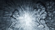 アニメ「『範馬刃牙』第2期」の「地上最強の親子喧嘩編」ノンクレジットエンディング映像より。 (c)板垣恵介(秋田書店)/範馬刃牙製作委員会