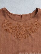 「夏目友人帳 ニャンコ先生刺繍ワンピース」