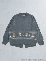 「夏目友人帳 ニャンコ先生ニットプルオーバー」