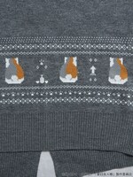 「夏目友人帳 ニャンコ先生ニットプルオーバー」