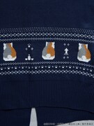 「夏目友人帳 ニャンコ先生ニットプルオーバー」