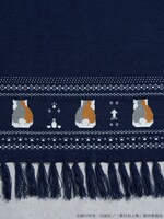 「夏目友人帳 ニャンコ先生ニットストール」