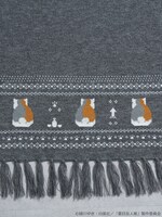 「夏目友人帳 ニャンコ先生ニットストール」