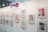 原画展示コーナー