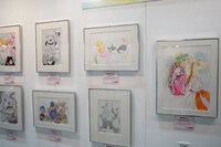 原画展示コーナー