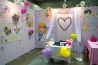 ちゃおブースの占いコーナー。