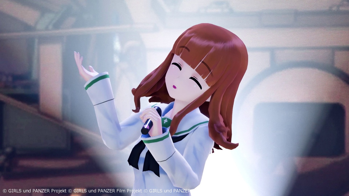 「ガールズ＆パンツァー バーチャルライブ、はじめます！～オオアライで全員集合!!!!!!!～」より。